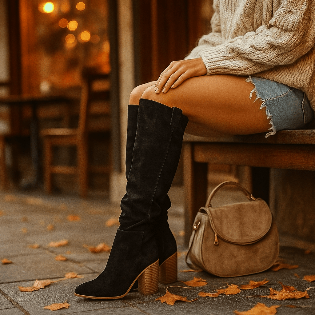 Loulou - Stylish Knee-High Boots - Chic Timeless Design