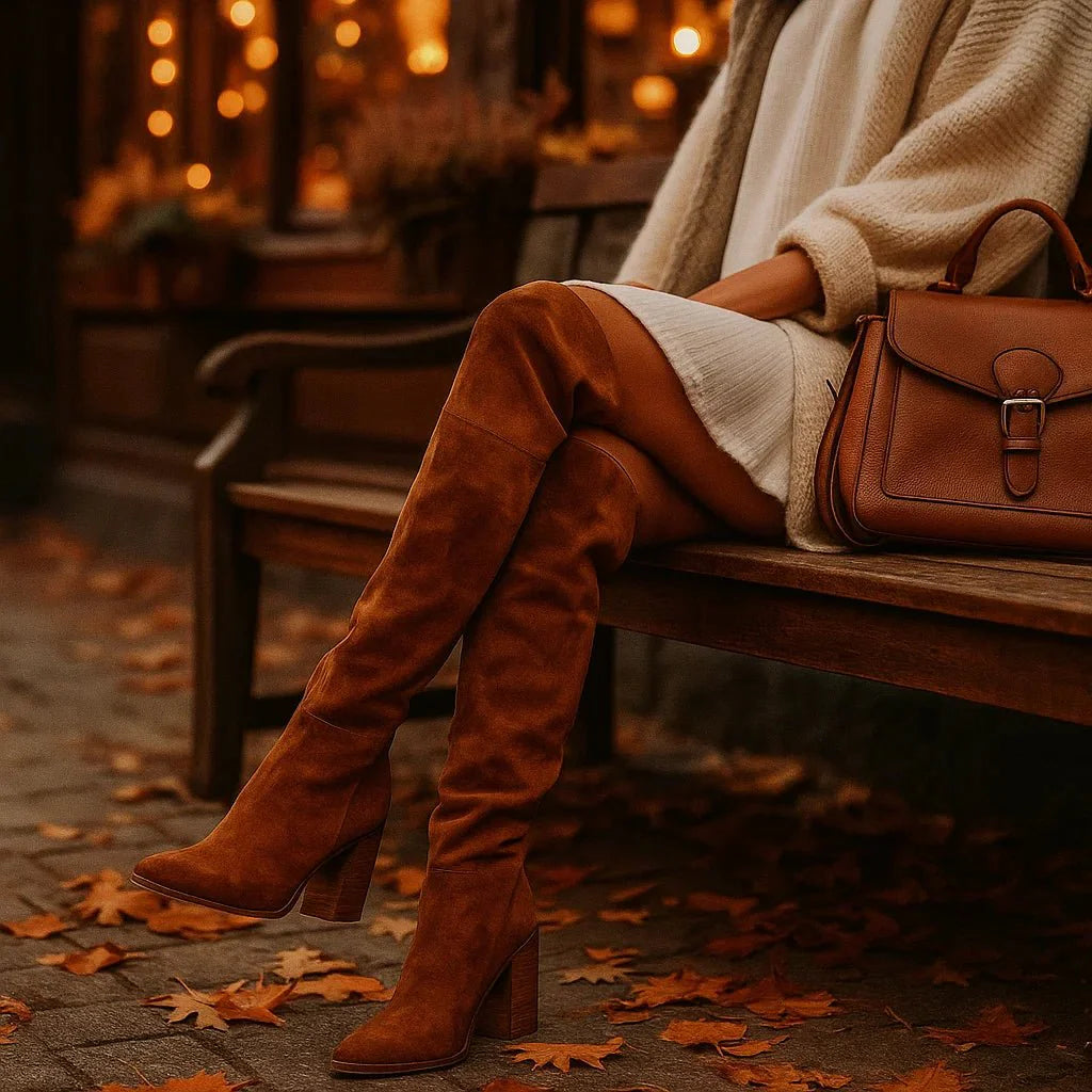 Loulou - Stylish Knee-High Boots - Chic Timeless Design