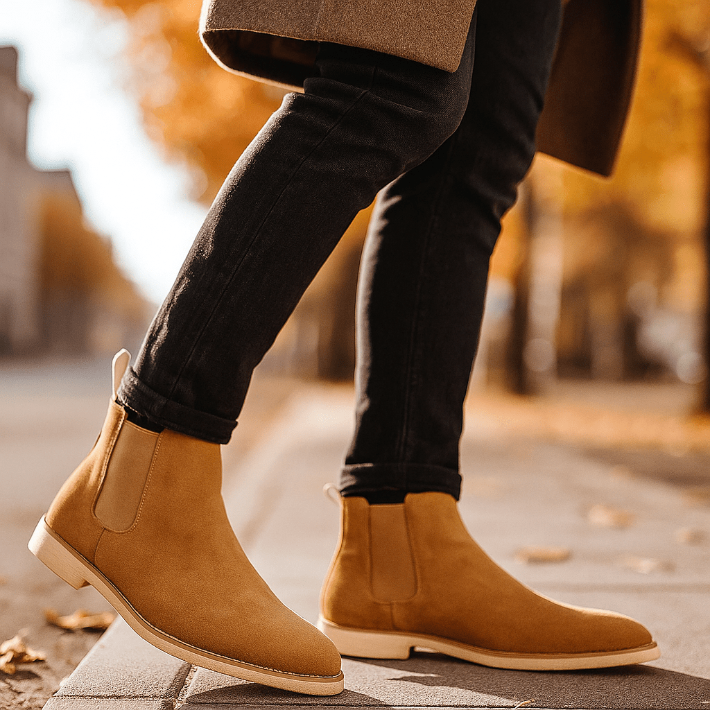 Luxe - Leather - Suede - Chelsea Boots