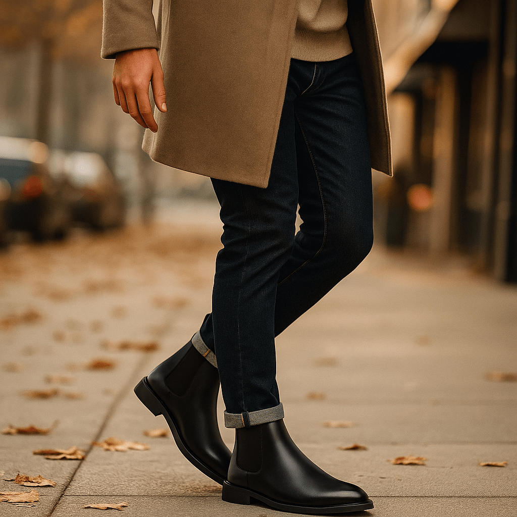 Luxe - Leather - Suede - Chelsea Boots