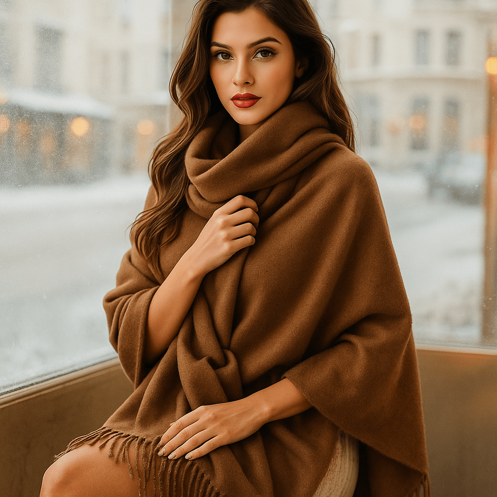 Marlowe - Elegant Soft Cashmere Scarf - Luxury Wrap