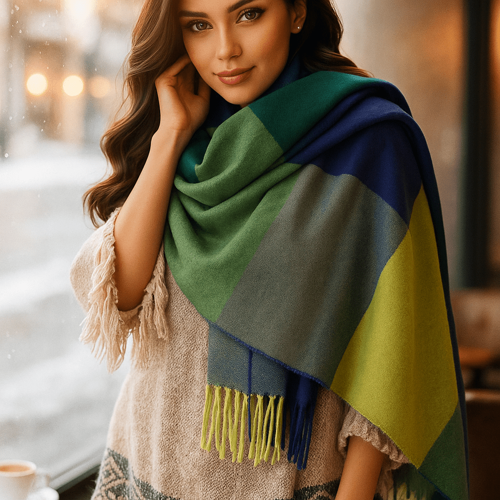 Marlowe - Elegant Soft Cashmere Scarf - Luxury Wrap