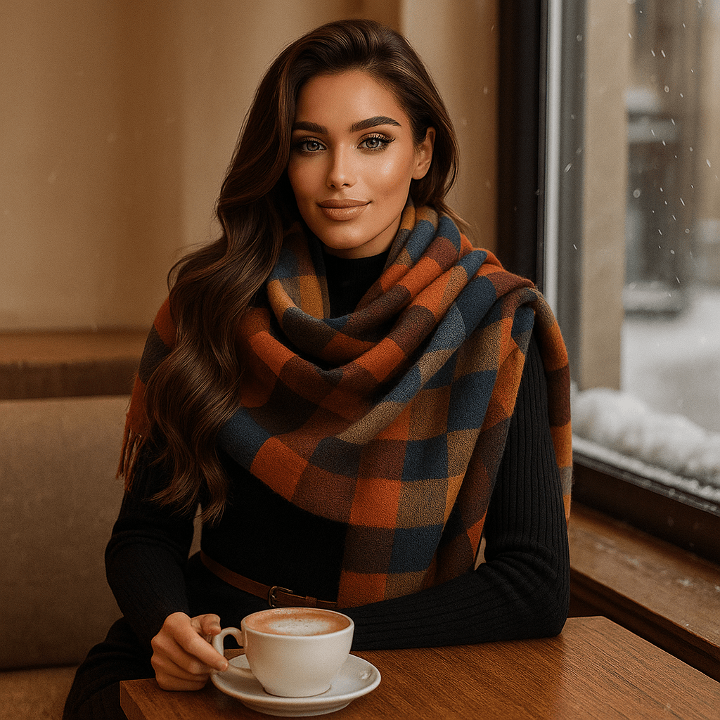 Marlowe - Elegant Soft Cashmere Scarf - Luxury Wrap