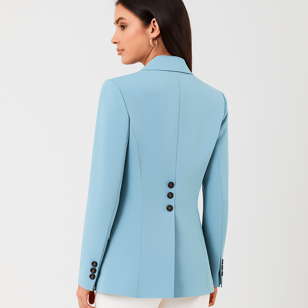 Women's Tailored Blazer - One-Button - Office Style