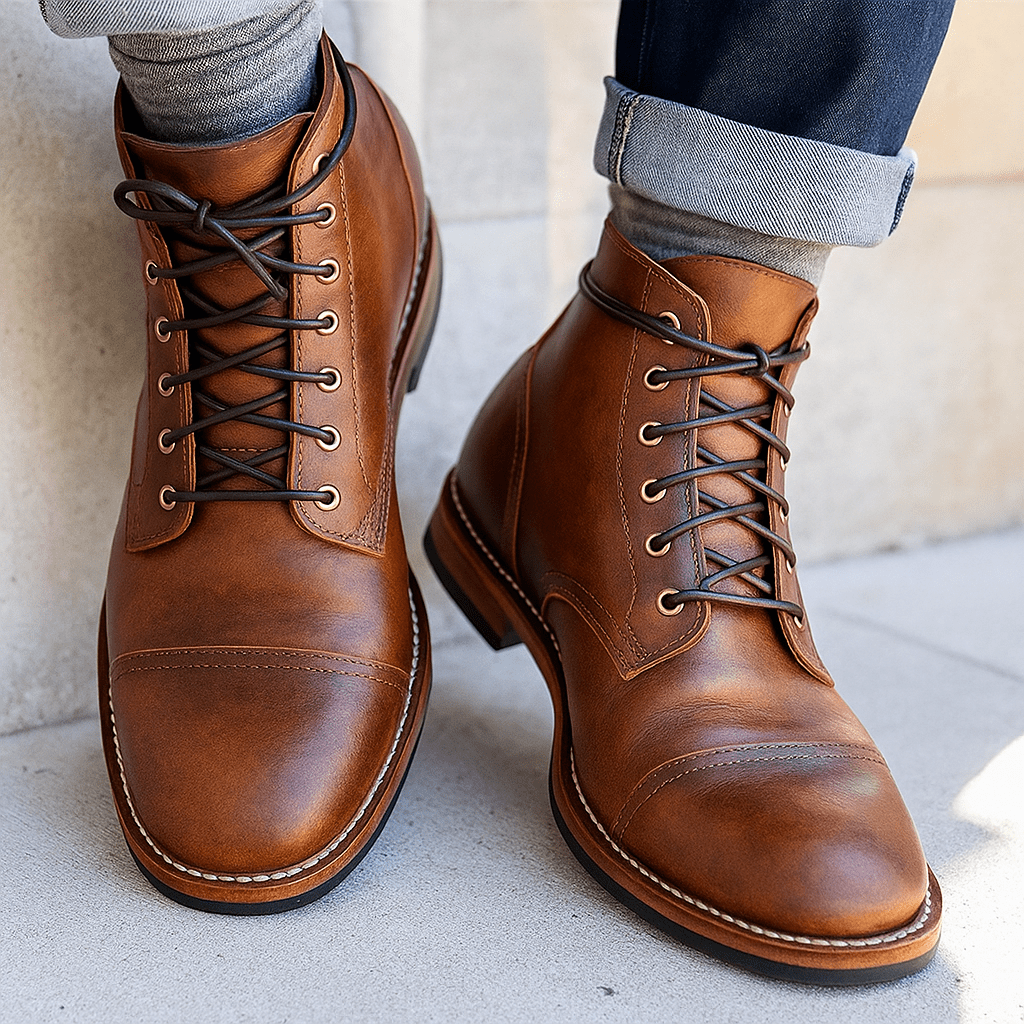 Maxi - Stylish Vegan Leather - Men's Shoes