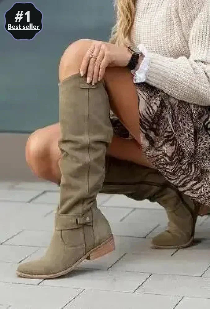 Megan – Limited Edition Retro Leather Ankle Boots