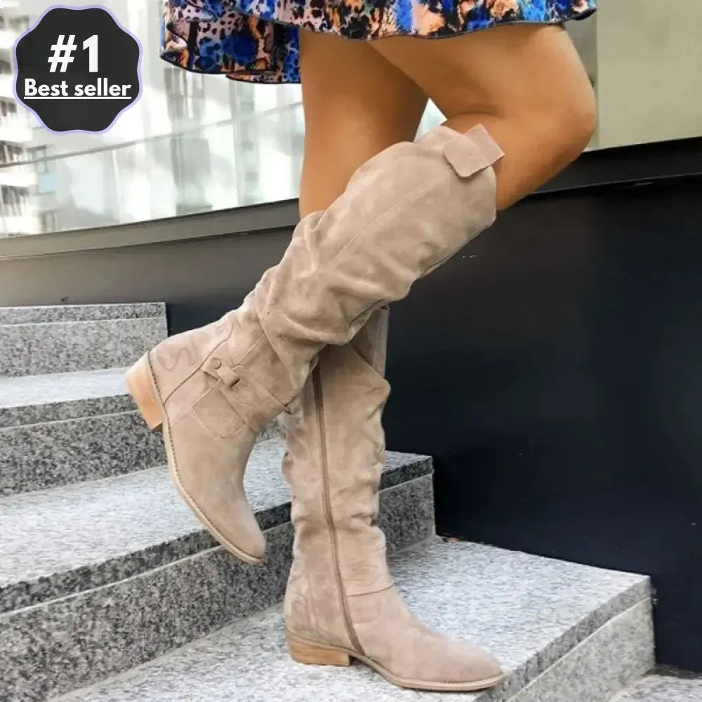 Megan – Limited Edition Retro Leather Ankle Boots