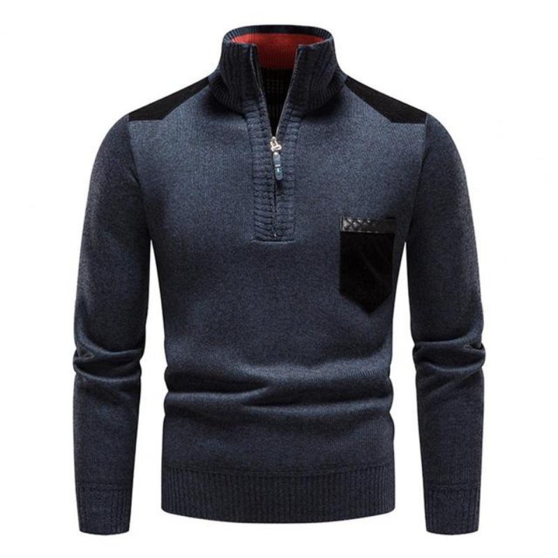 Men's Merino Wool Sweater - High-Quality - Classic Fit