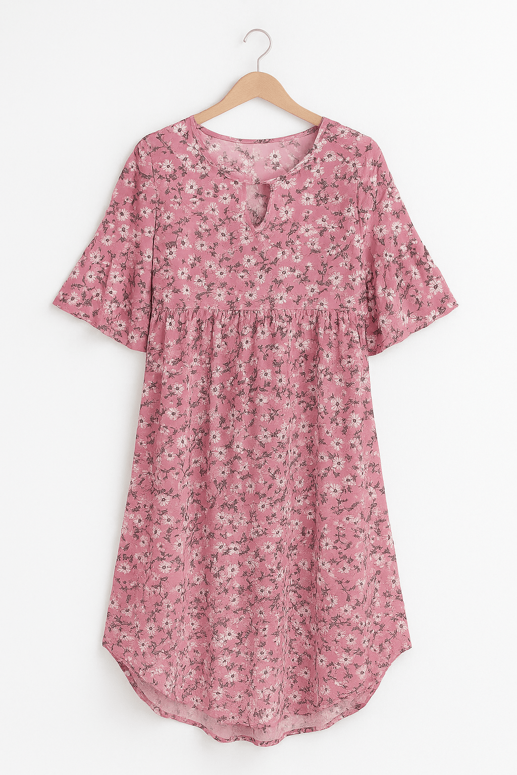 Annalena - Elegant - Midi Dress - Floral Pattern