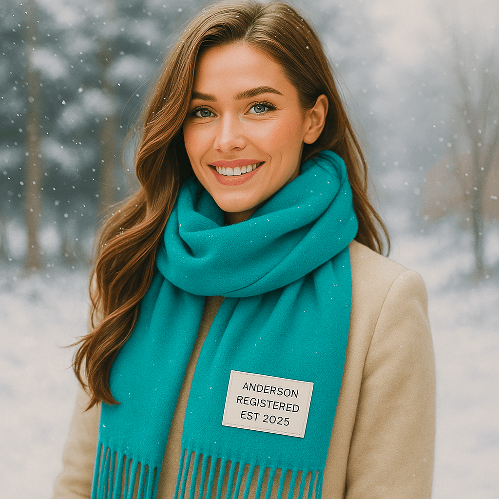 Oneka - Winter Cashmere Scarf - Warm - Luxurious - Cozy - Soft