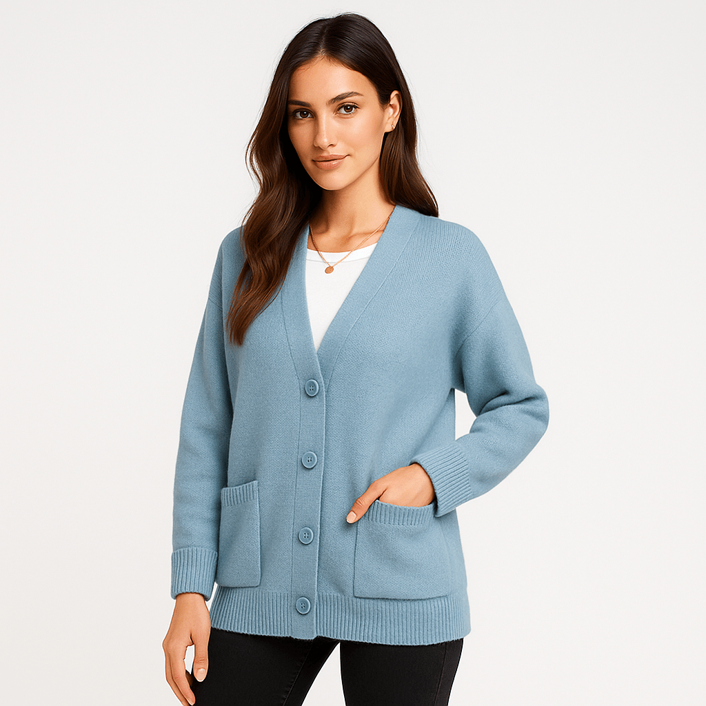 Oversized Soft Cardigan - Pockets - Comfort Fit