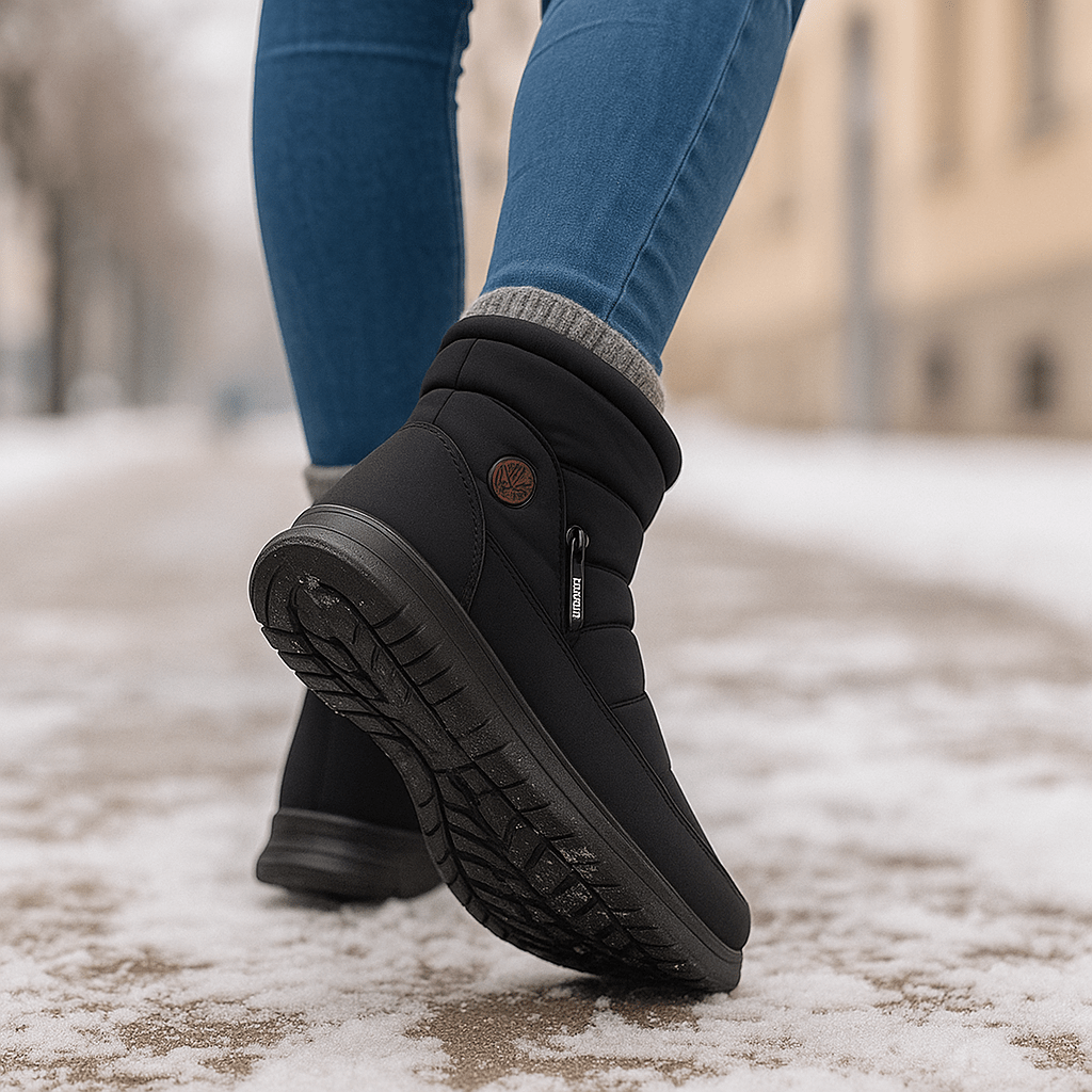 Padded Winter Ankle Boots - Warmth - Absolute Comfort