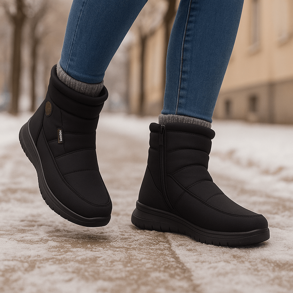 Padded Winter Ankle Boots - Warmth - Absolute Comfort