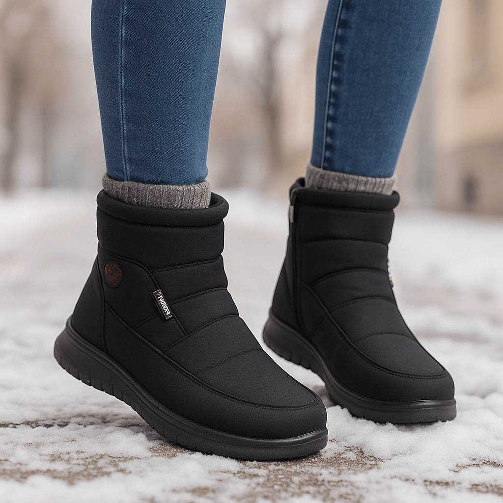 Padded Winter Ankle Boots - Warmth - Absolute Comfort