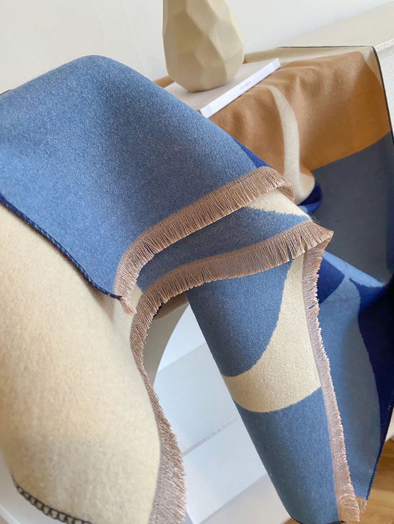 Reversible Cashmere Luxury Scarf for Women