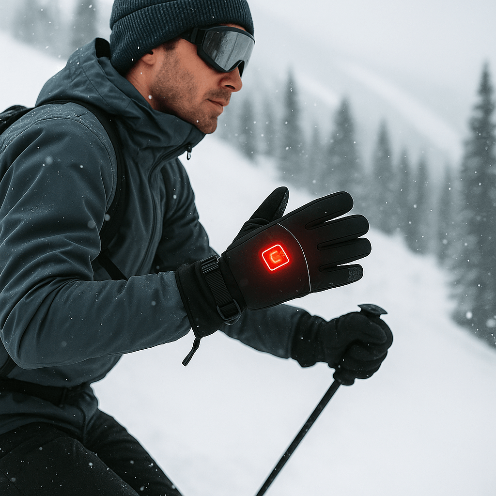 Electric Heated Gloves - Waterproof - Touchscreen