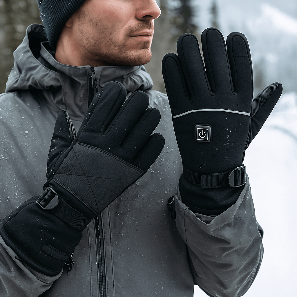 Electric Heated Gloves - Waterproof - Touchscreen