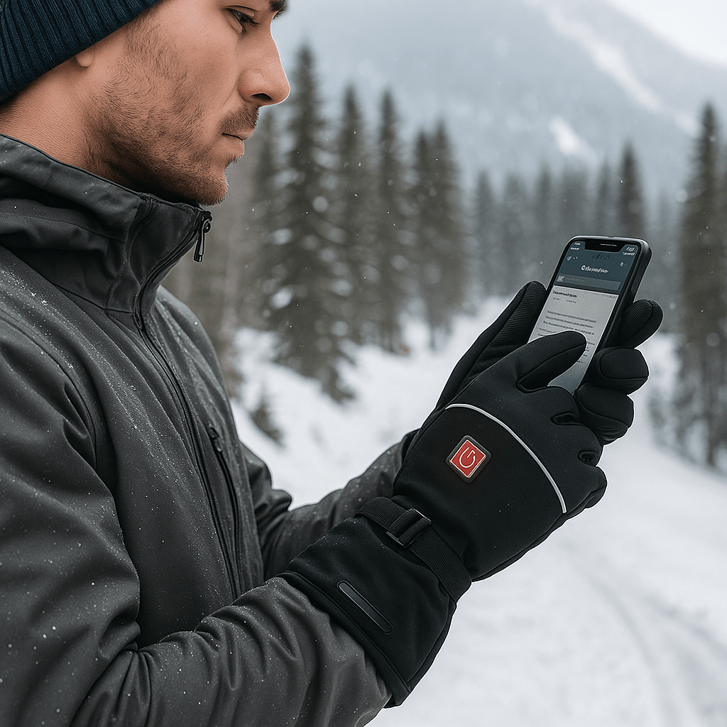 Electric Heated Gloves - Waterproof - Touchscreen
