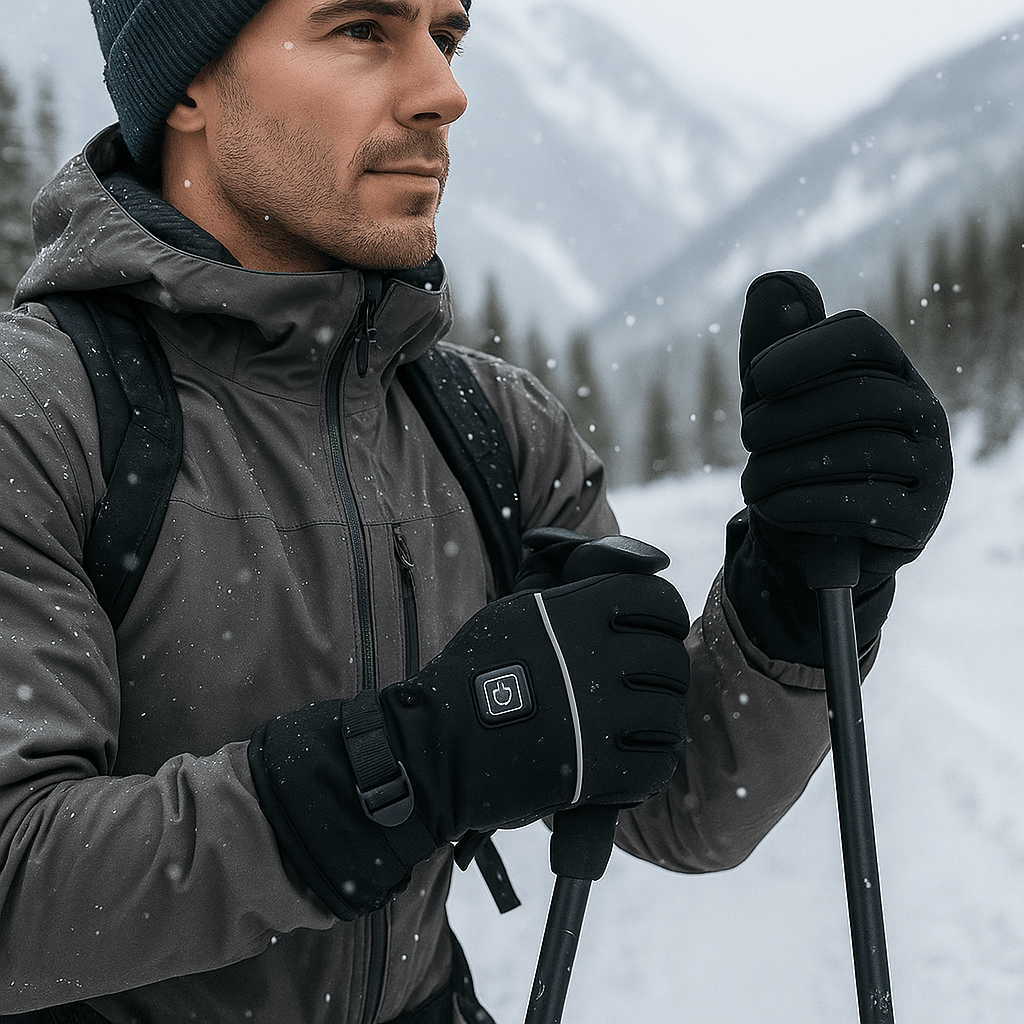 Electric Heated Gloves - Waterproof - Touchscreen