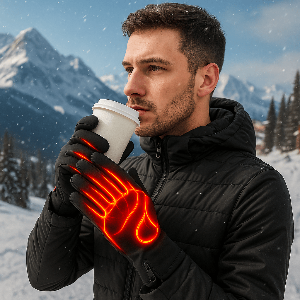 Heated Winter Gloves - Waterproof - Touchscreen - Insulated - Windproof - Thermal