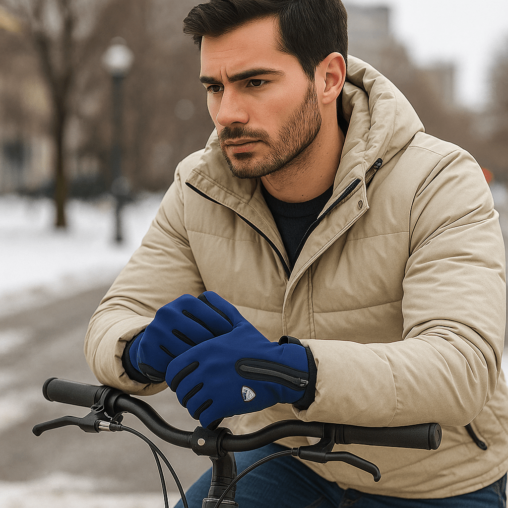 Tech Touch Gloves - Warm Insulated - Waterproof - Touchscreen Compatible