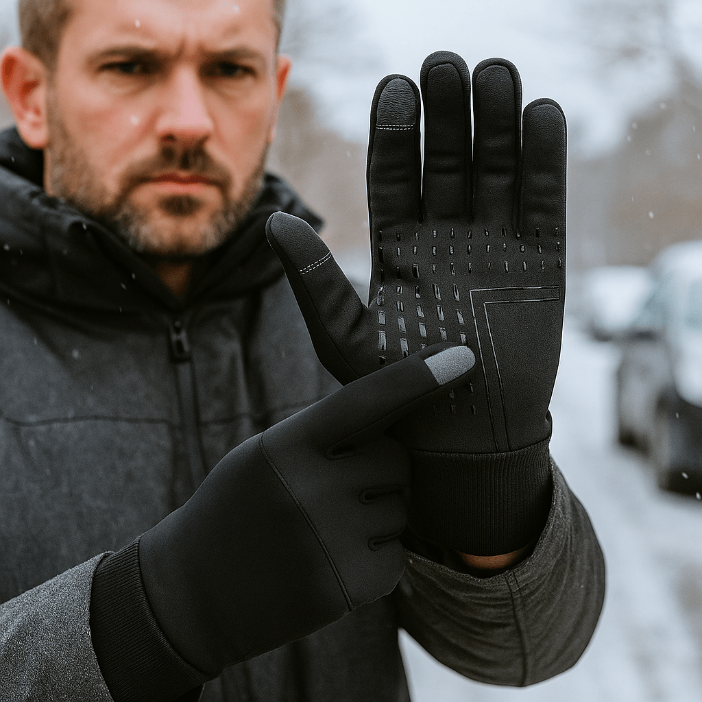 ThermaGuard Touchscreen Winter Gloves - Waterproof - Windproof