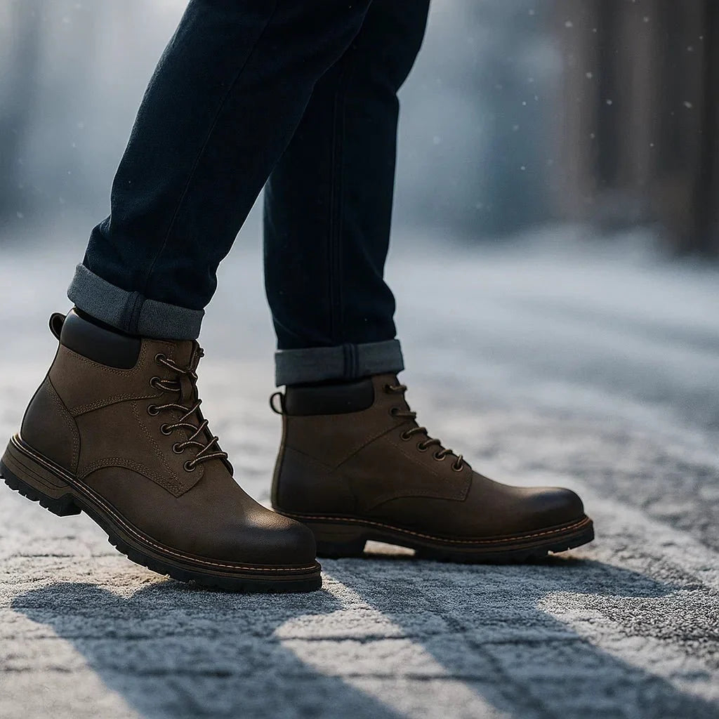 Aito Leather Winter Boots - Warmth - Style - Insulated Comfort