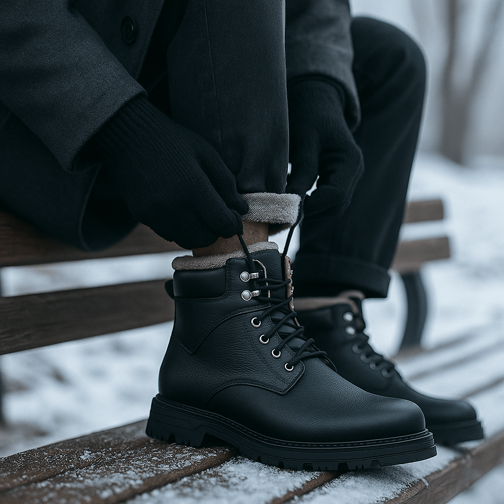 Aito Leather Winter Boots - Warmth - Style - Insulated Comfort