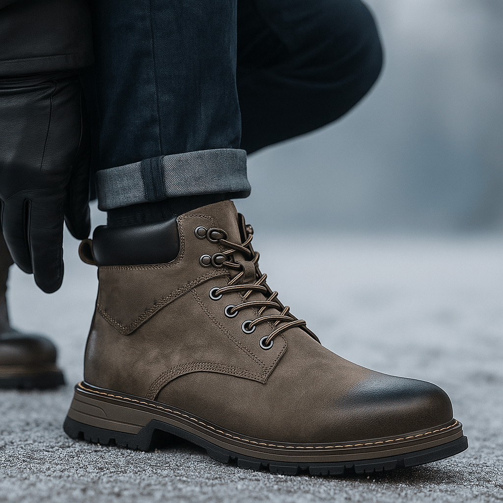 Aito Leather Winter Boots - Warmth - Style - Insulated Comfort