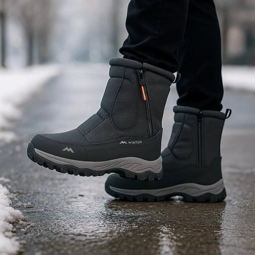 Mid Snow Boots - Warm Insulated - Waterproof - Non-Slip