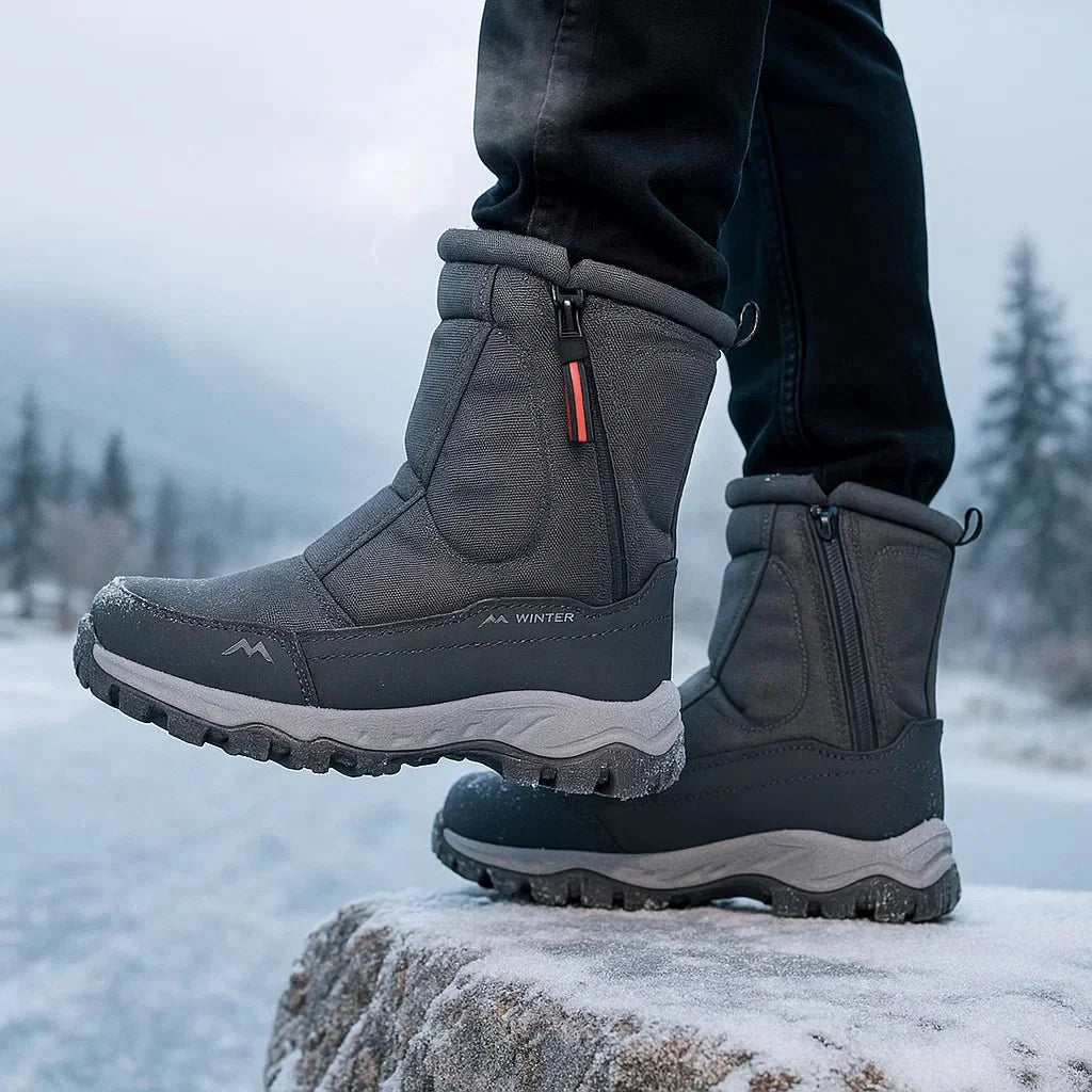 Mid Snow Boots - Warm Insulated - Waterproof - Non-Slip