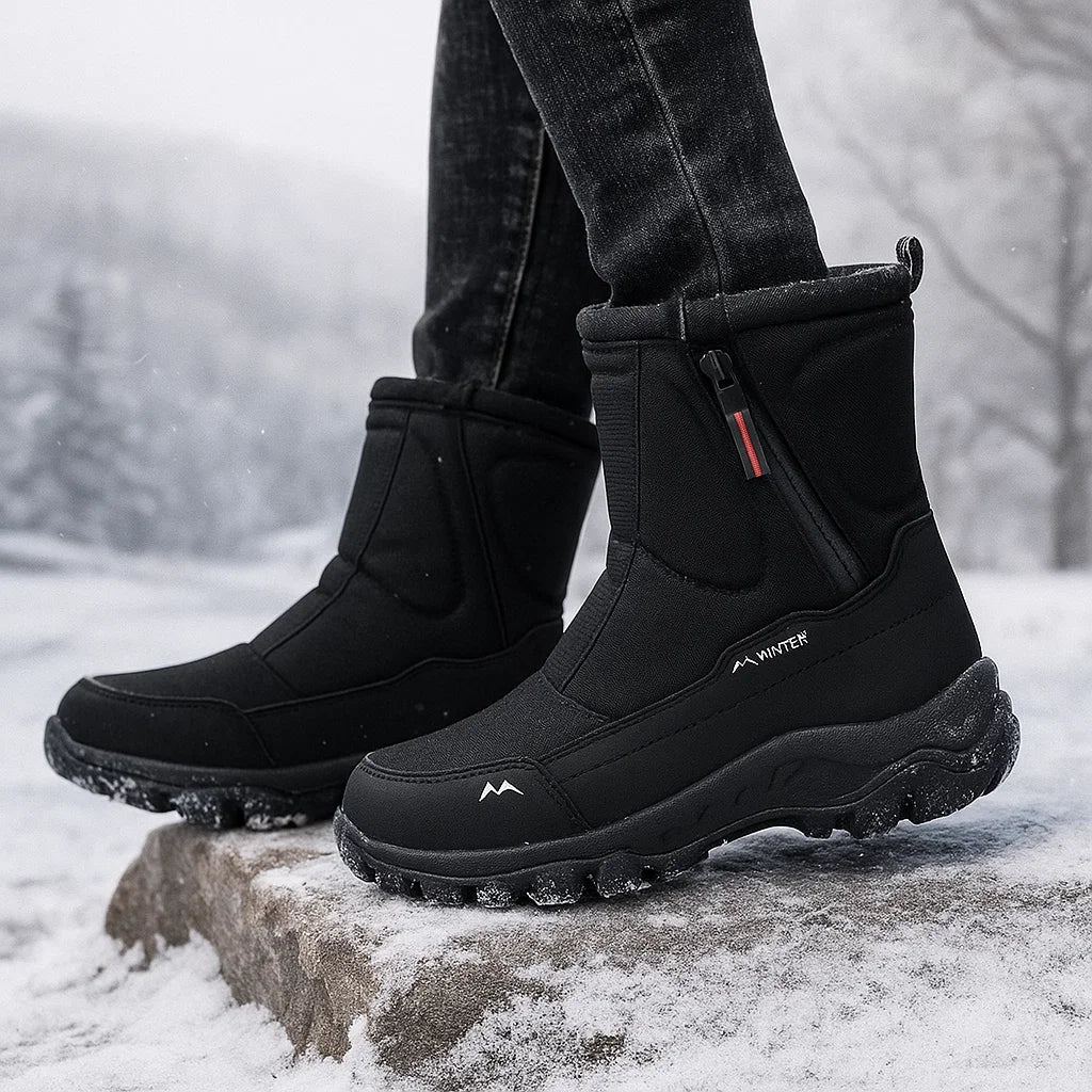 Mid Snow Boots - Warm Insulated - Waterproof - Non-Slip