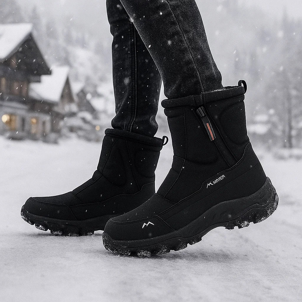 Mid Snow Boots - Warm Insulated - Waterproof - Non-Slip