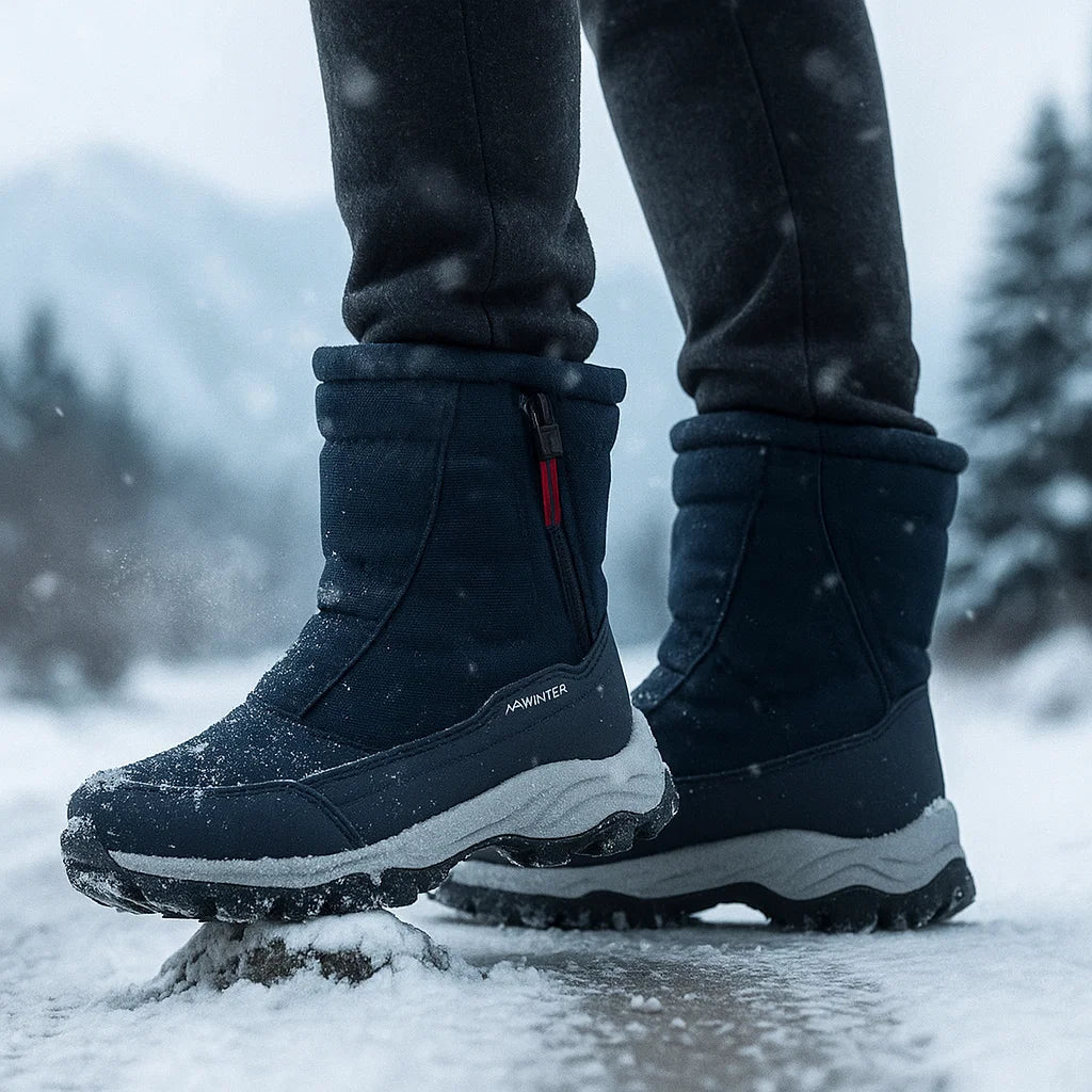 Mid Snow Boots - Warm Insulated - Waterproof - Non-Slip
