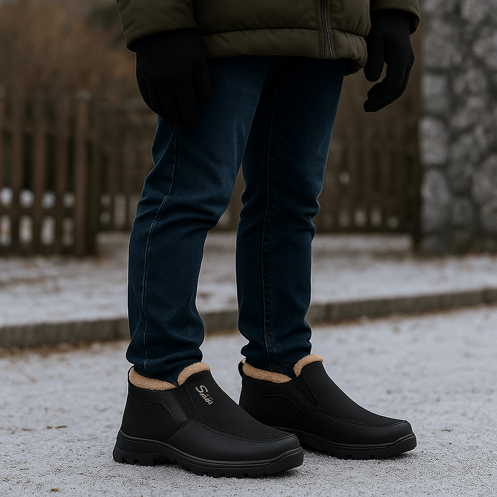 SnugFit - Warm Waterproof Insulated Winter Boots - Non-Slip