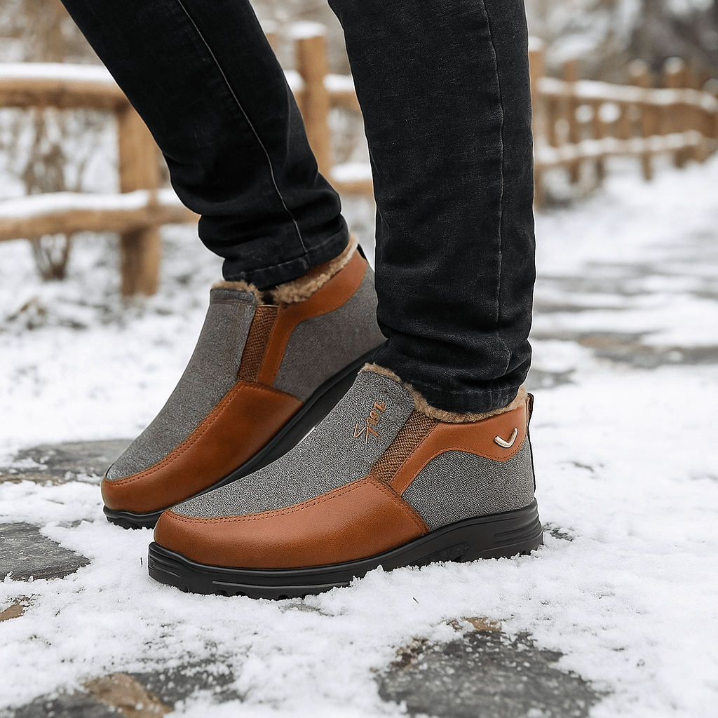 SnugFit - Warm Waterproof Insulated Winter Boots - Non-Slip