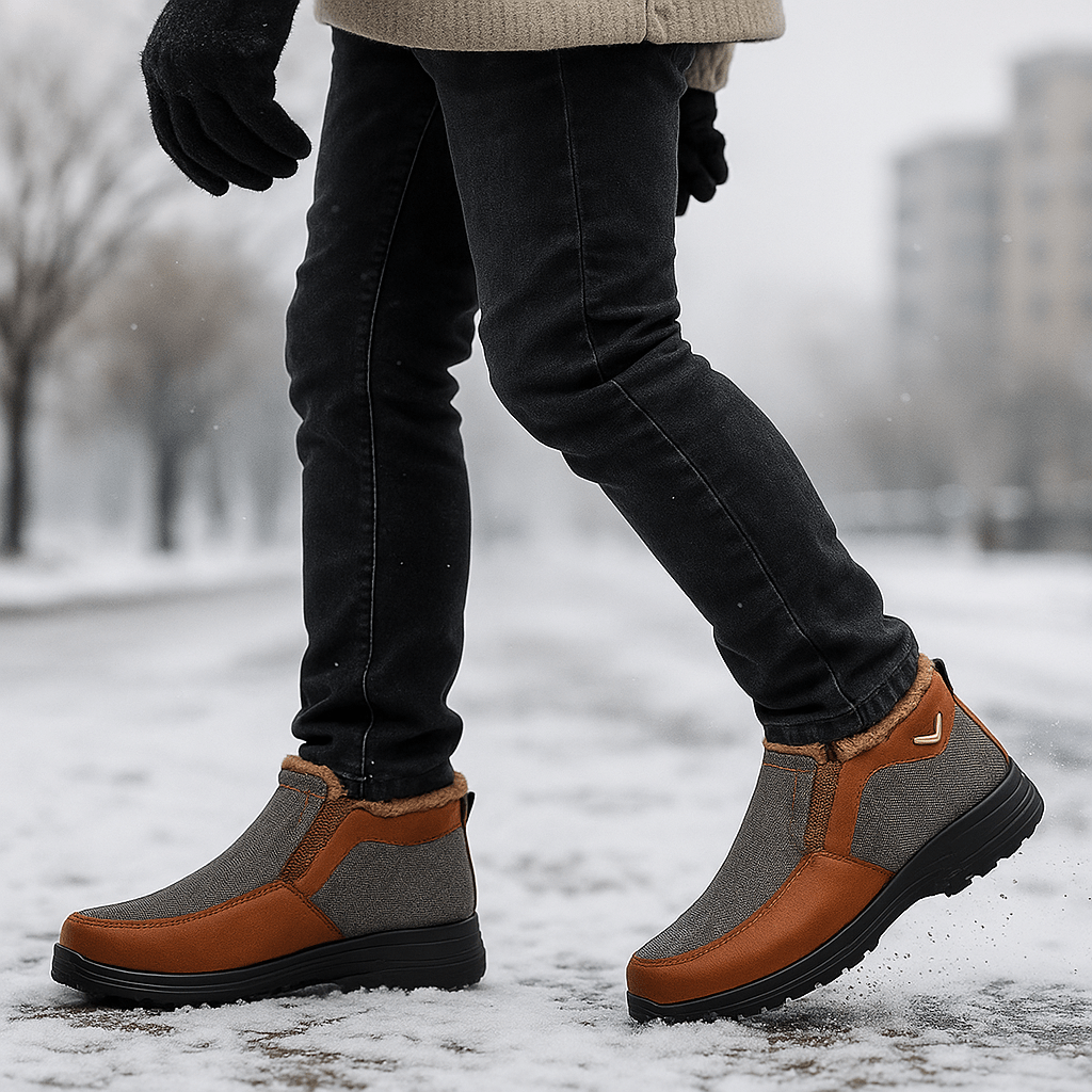 SnugFit - Warm Waterproof Insulated Winter Boots - Non-Slip