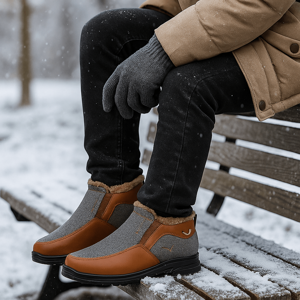 SnugFit - Warm Waterproof Insulated Winter Boots - Non-Slip