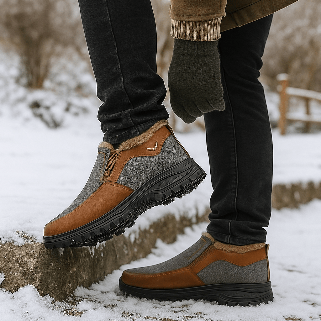 SnugFit - Warm Waterproof Insulated Winter Boots - Non-Slip