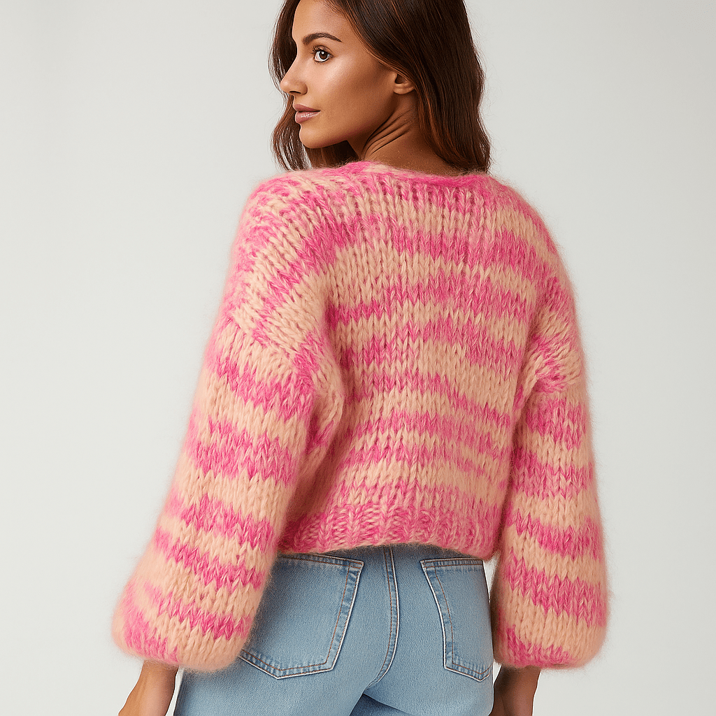 Stilla Multicolour Cardigan - Soft Comfort - Stylish Snug Fit