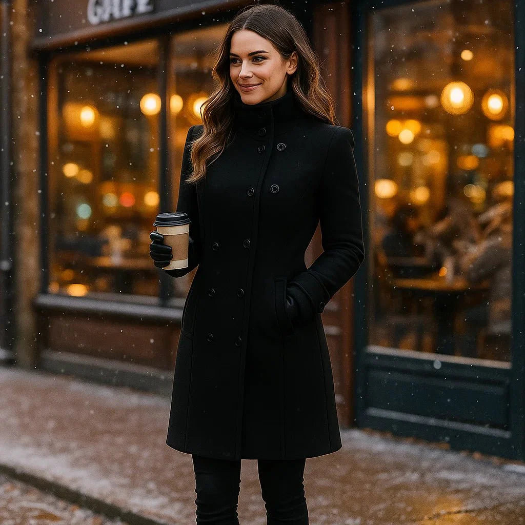 Stylish and Warm Trench Coat for Women - Comfort and Elegance