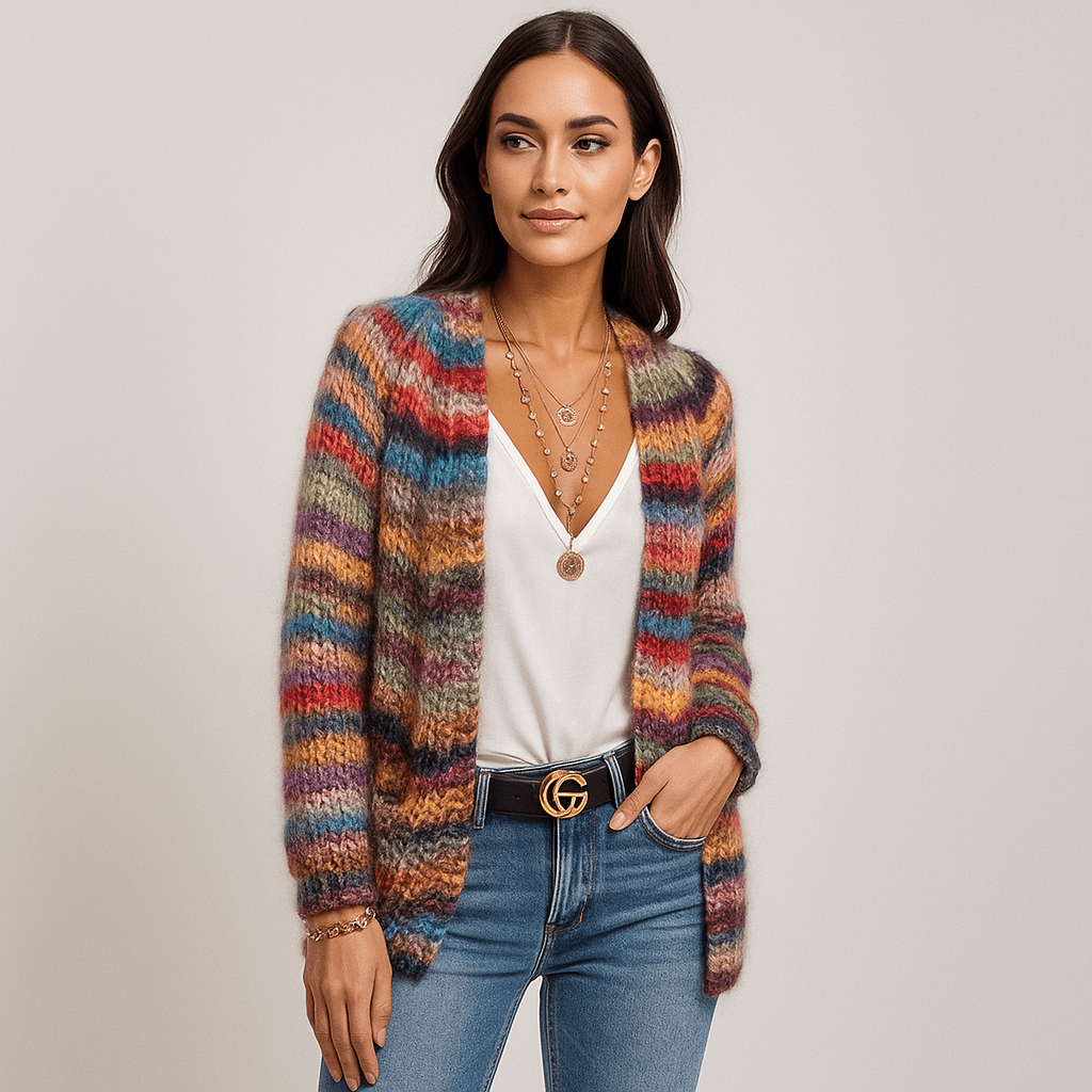 Cashmere Cardigan Sweater - Soft Comfort - Lightweight Knit