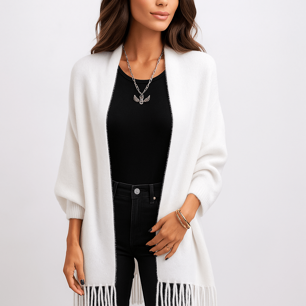 Stilla Fringe Sweater - Soft Comfort - Stylish Design - Cozy