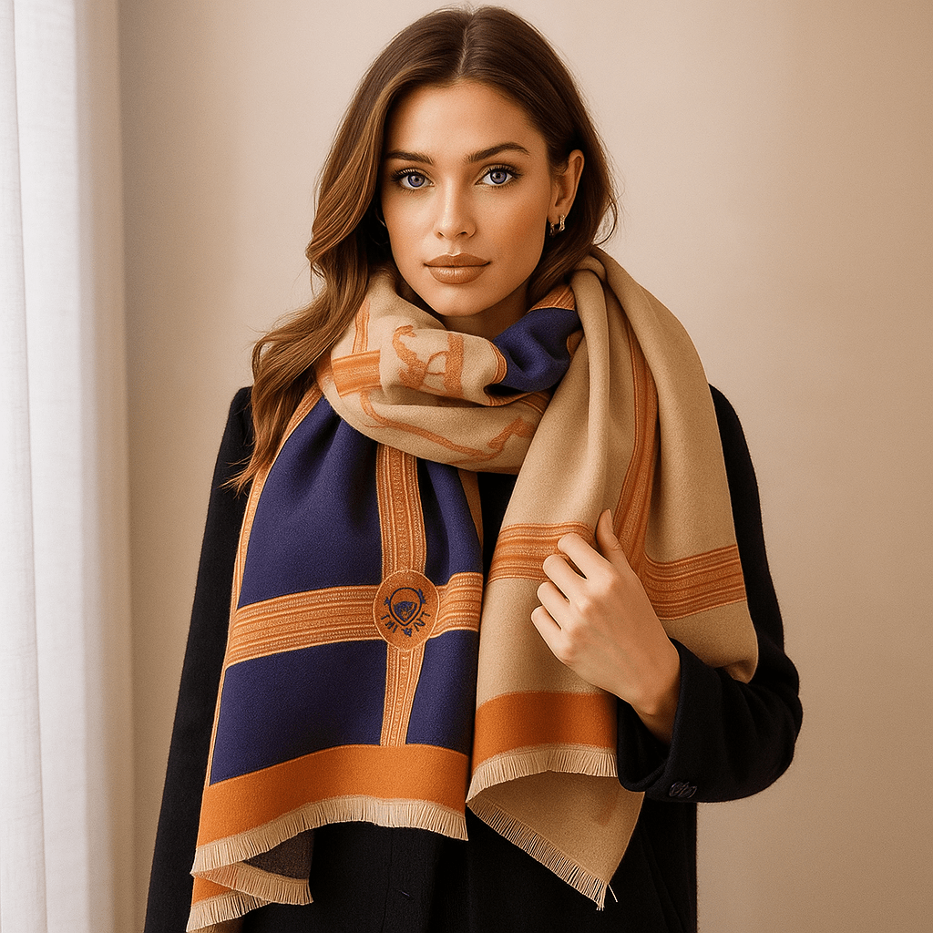 Ruby Cashmere Scarf - Elegant - Warm - Luxurious