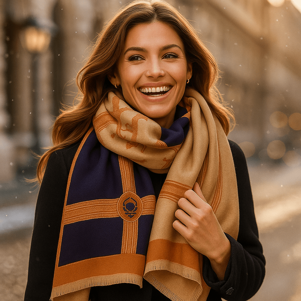 Ruby Cashmere Scarf - Elegant - Warm - Luxurious