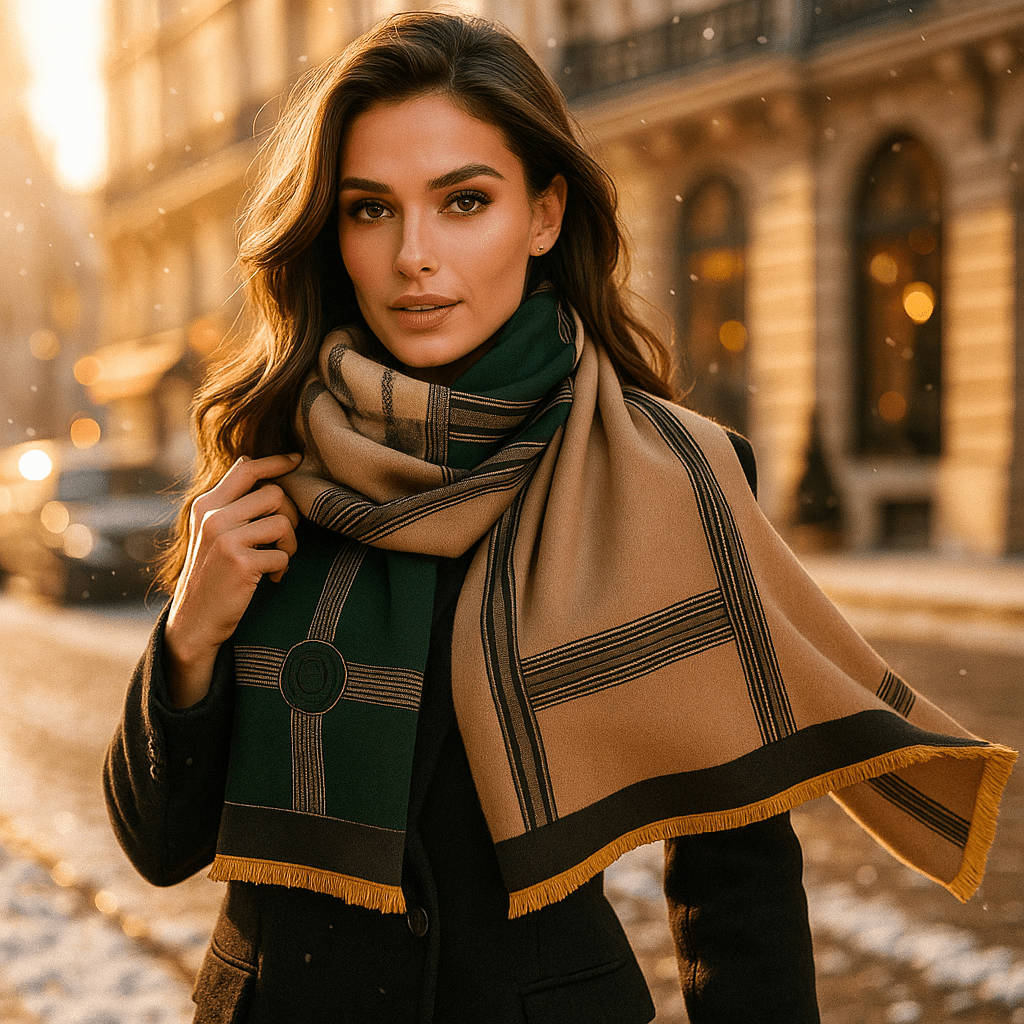 Ruby Cashmere Scarf - Elegant - Warm - Luxurious