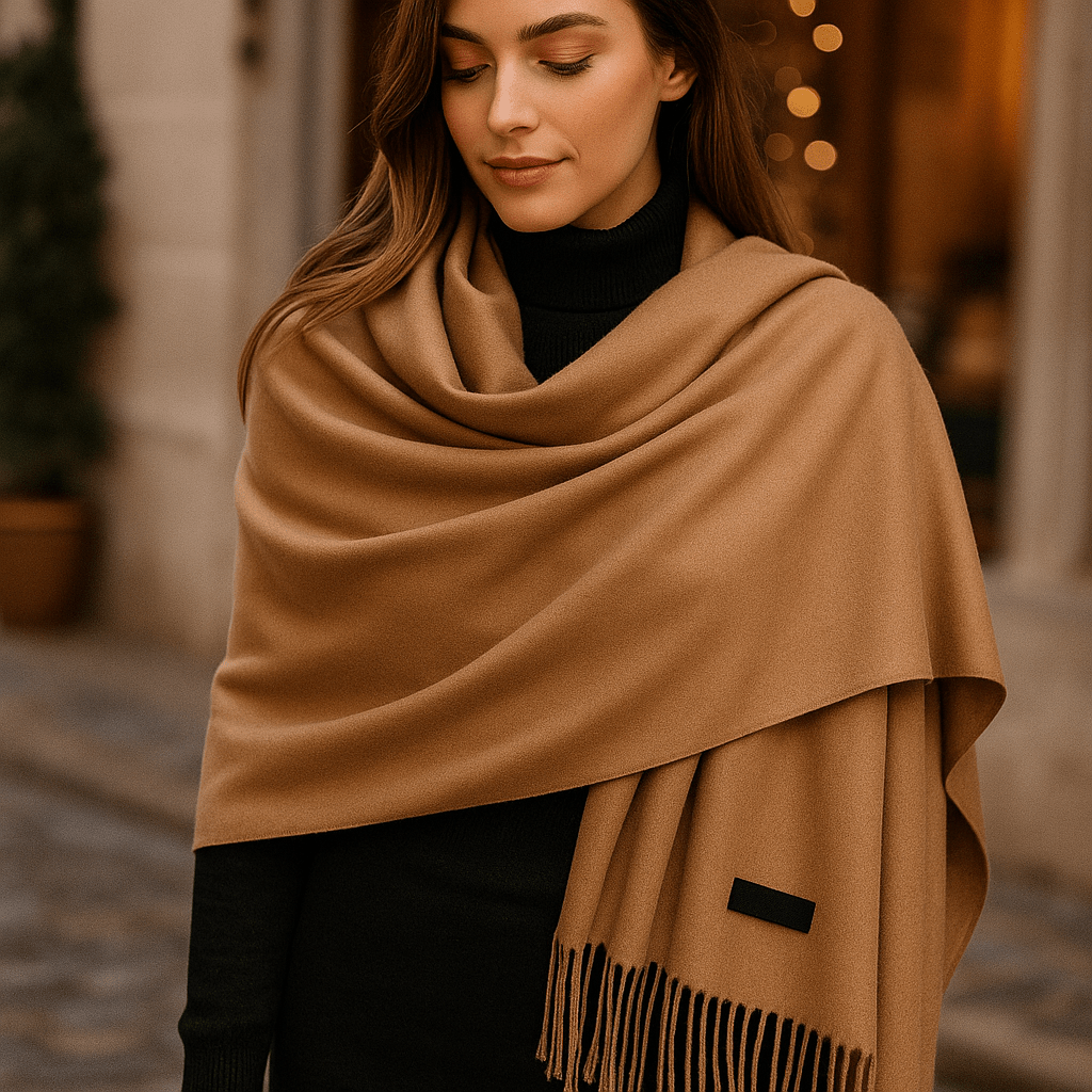 Women's Cashmere Scarf - Long - Soft - Elegant - Winter Wrap