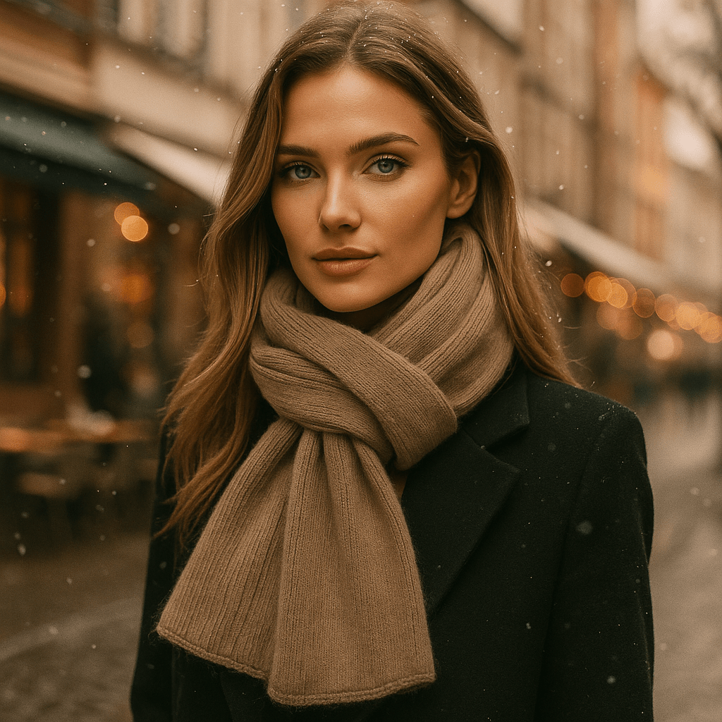 Unisex Cashmere Scarf - Winter Warmth - Elegant Luxury