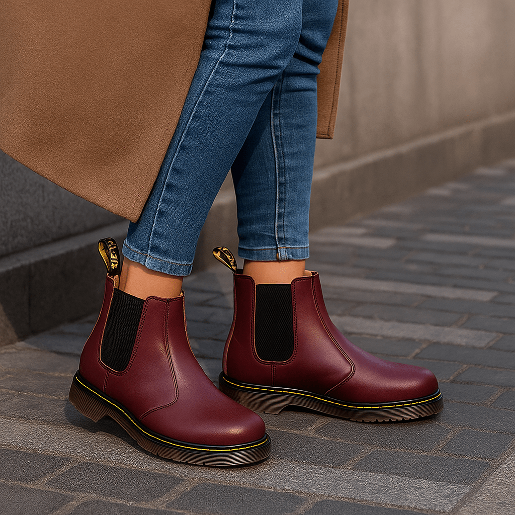 Unisex Leather Chelsea Boots - Elegant - Lasting Comfort