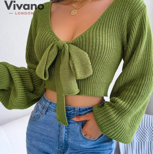 Vivano® - Abigail Crop Sweater